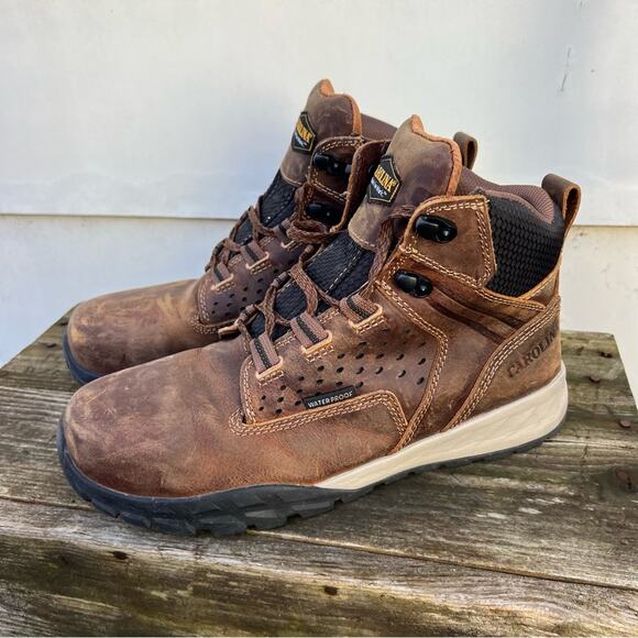 Carolina Men's 6" Energy Composite Toe Waterproof Hiker Work Boot CA5592 9.5D - Picture 3 of 7